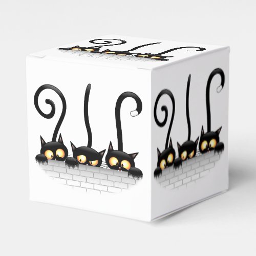 Cats Naughty Playful and Funny Characters Favor Boxes