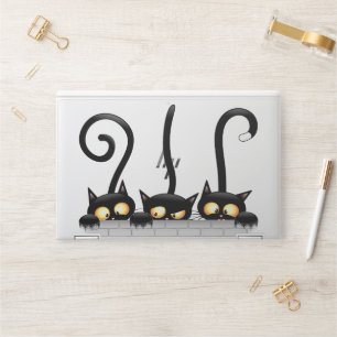Cats Naughty, Playful and Funny Characters HP Laptop Skin