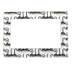 Cats Naughty, Playful and Funny Characters Magnetic Frame