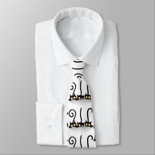 Cats Naughty, Playful and Funny Characters Neck Tie
