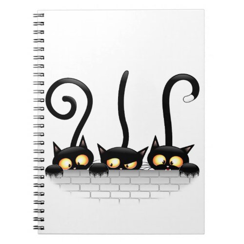 Cats Naughty Playful and Funny Characters Notebook