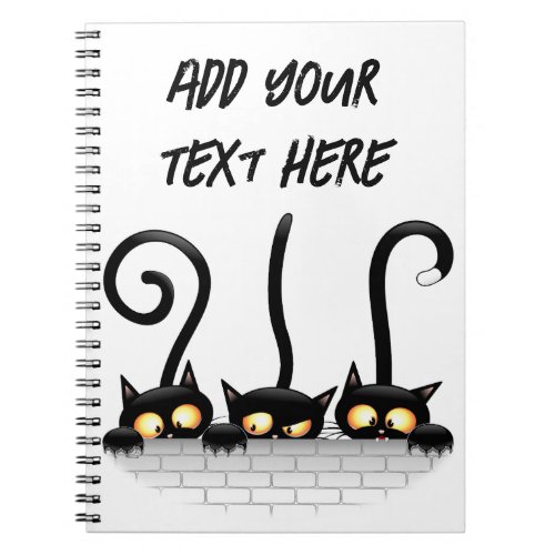 Cats Naughty Playful and Funny Characters Notebook