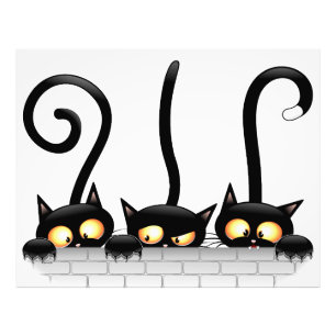 Cats Naughty, Playful and Funny Characters Photo Print