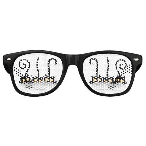 Cats Naughty Playful and Funny Characters Retro Sunglasses
