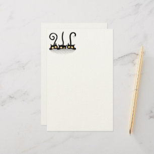 Cats Naughty, Playful and Funny Characters Stationery