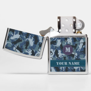 Cats Navy Camouflage Zippo Lighter