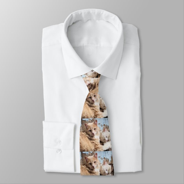 Cats Neck Tie (Tied)