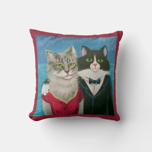 CATS NIGHT OUT PILLOW