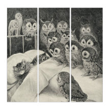 Cats Nightmare. Louis Wain