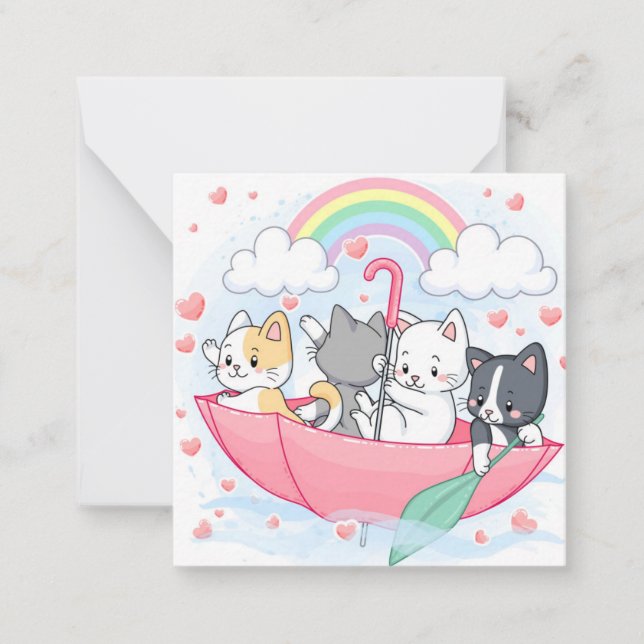 Cats Note Card (Front)