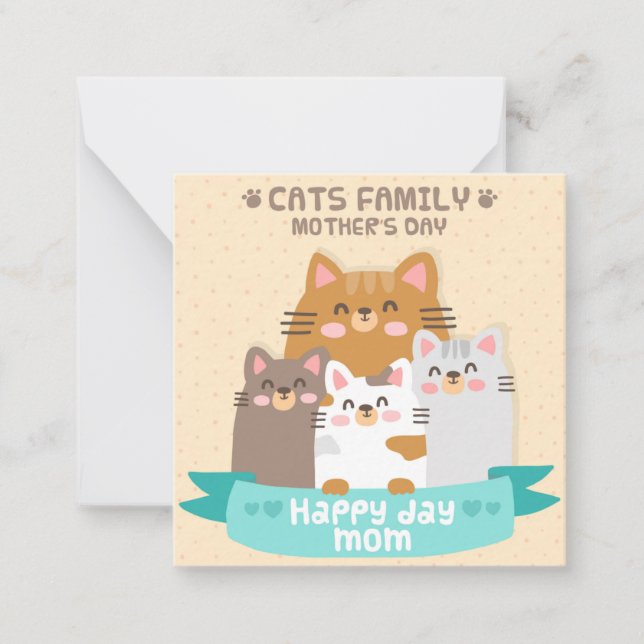 Cats Note Card (Front)