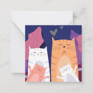 Cats Note Card
