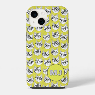 Cats of Cadstudios 2.0 - Yellow iPhone / iPad case