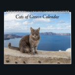 Cats of Greece Calendar<br><div class="desc">Photos of some the stray cats from various scenic parts of Greece.</div>