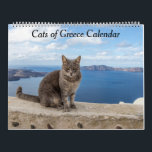 Cats of Greece Calendar<br><div class="desc">Photos of some the stray cats from various scenic parts of Greece.</div>