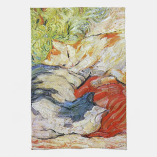Cats on a Red Cloth, Franz Marc Kitchen Towel