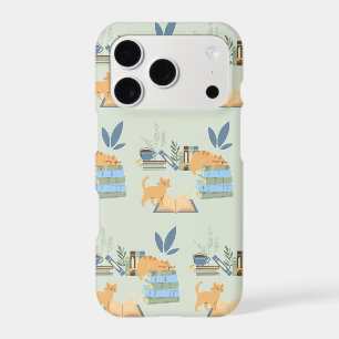  Cats on Books iPhone 17 Pro Case