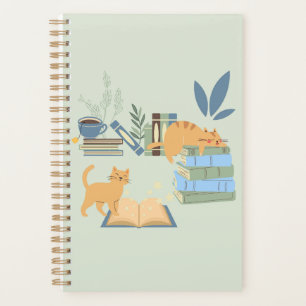 Cats on Books Planner