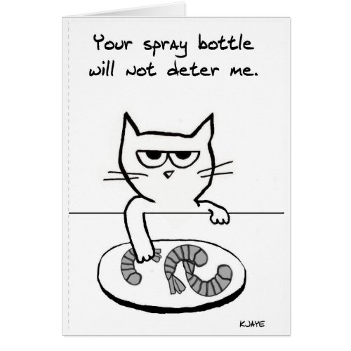 Cats on Countertops _ Funny Cat Card