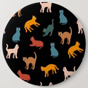Cats on the black button
