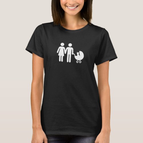 Cats Over Children Proud Childless Cat Owner Coupl T_Shirt