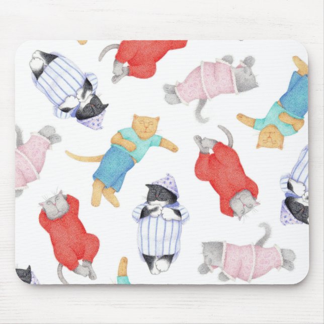 CATS PAJAMAS Mousepad (Front)