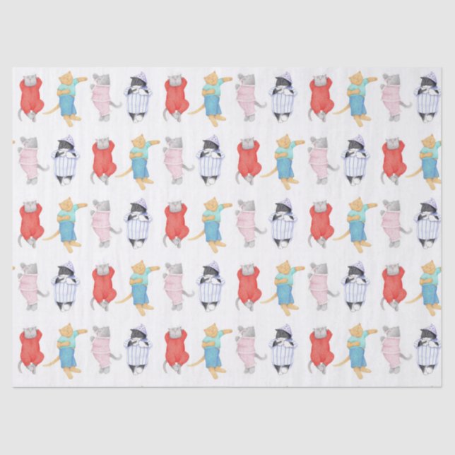 CATS PAJAMAS Tissue Paper (Front)