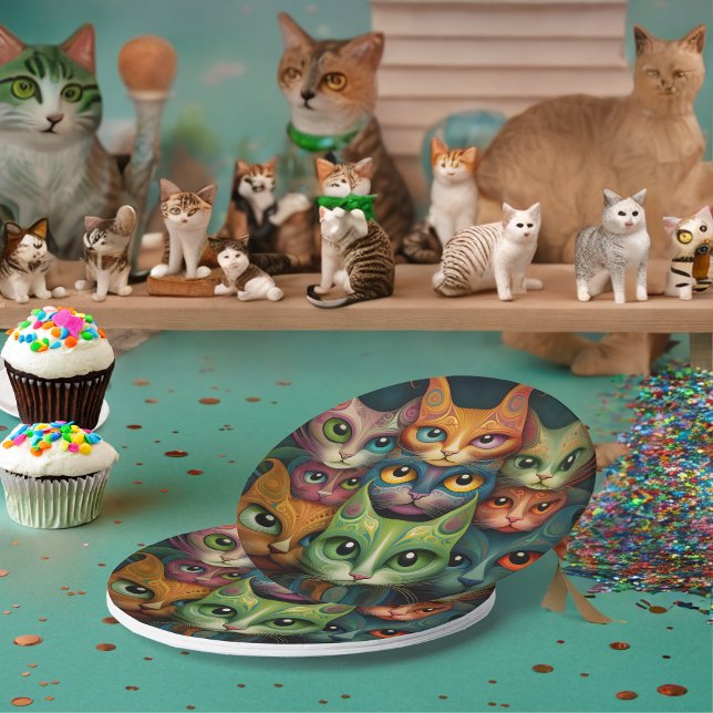Cats Paper Plates (Creator Uploaded)