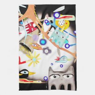 CATS Party by Rupydetequila Towel