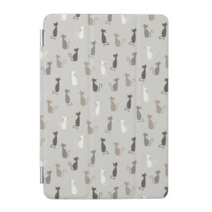 Cats pattern iPad mini cover