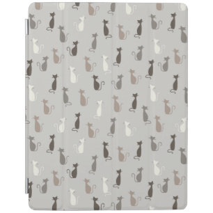 Cats pattern iPad smart cover