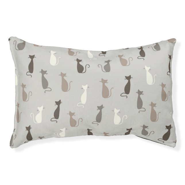 Cats pattern pet bed (Front)