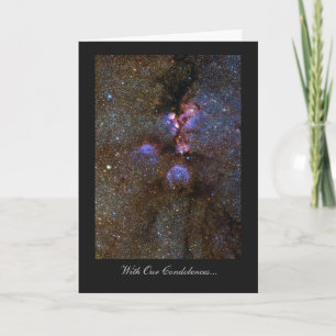 Cat's Paw Nebula - With Our Condolences Card