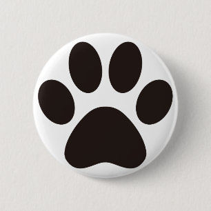 CAT'S_PAW PINBACK BUTTON