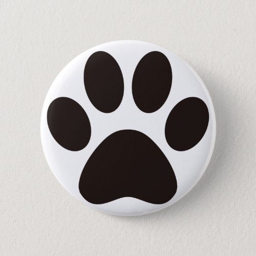 CATS_PAW PINBACK BUTTON