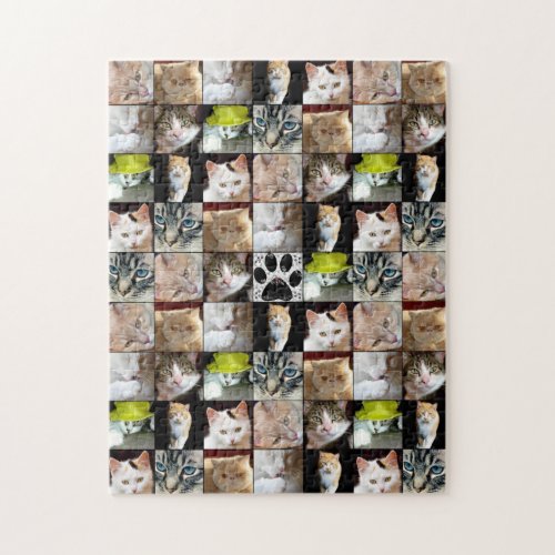 Cats Photo Collage Jigsaw Puzzle