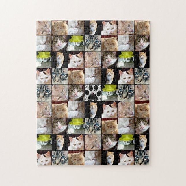 Cats Photo Collage Jigsaw Puzzle (Vertical)