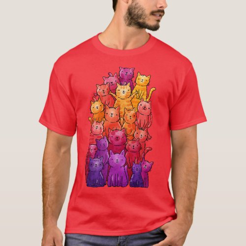 Cats pile T_Shirt