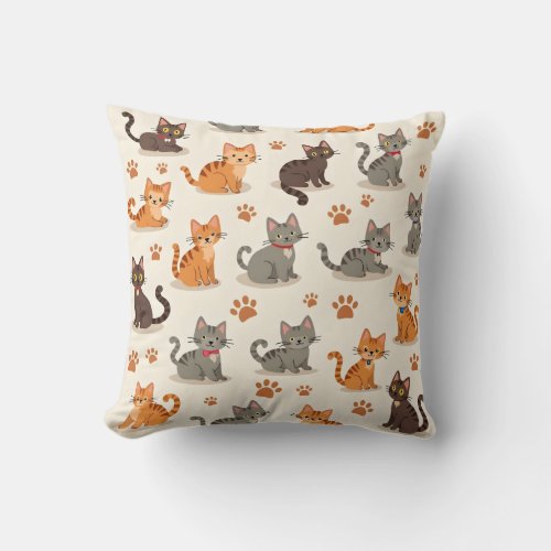 Cats pillow cushion