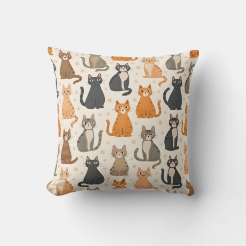 Cats pillow cushion