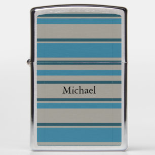 Cats plaid gray/cream zippo lighter