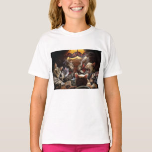 Cats playing poker  T-Shirt