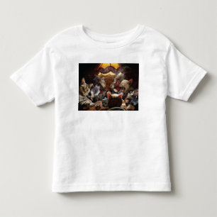 Cats playing poker toddler t-shirt
