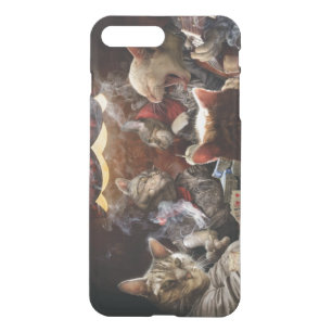 Cats playing poker   iPhone 8 plus/7 plus case