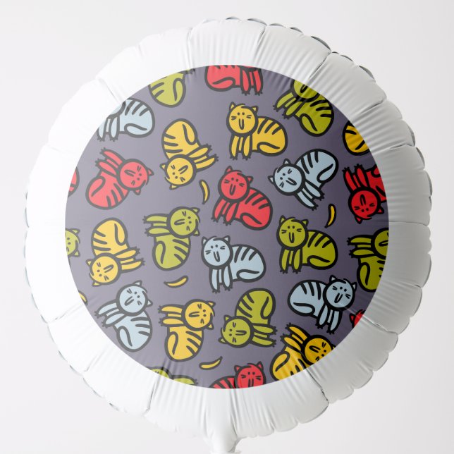 Cats plus bananas balloon (Front)