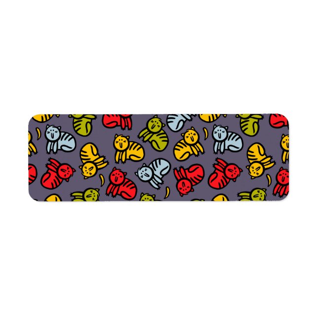 Cats plus bananas label (Front)