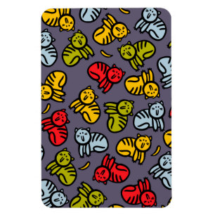 Cats plus bananas magnet