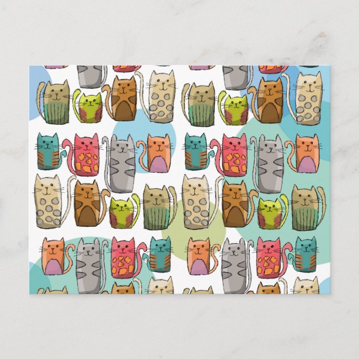 Cats! Postcard Zazzle
