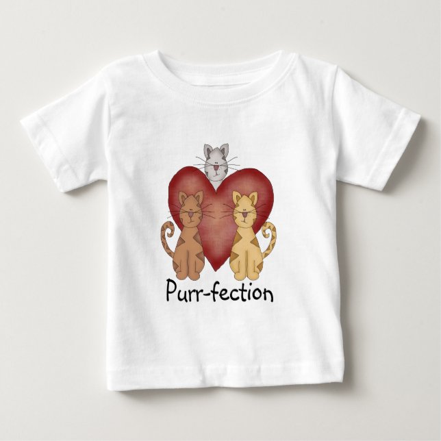 Cats Purr-fection Tshirts and Gifts (Front)