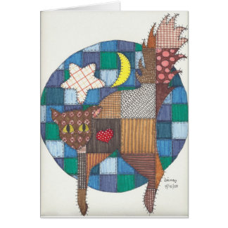 Cats - Quilted Cards